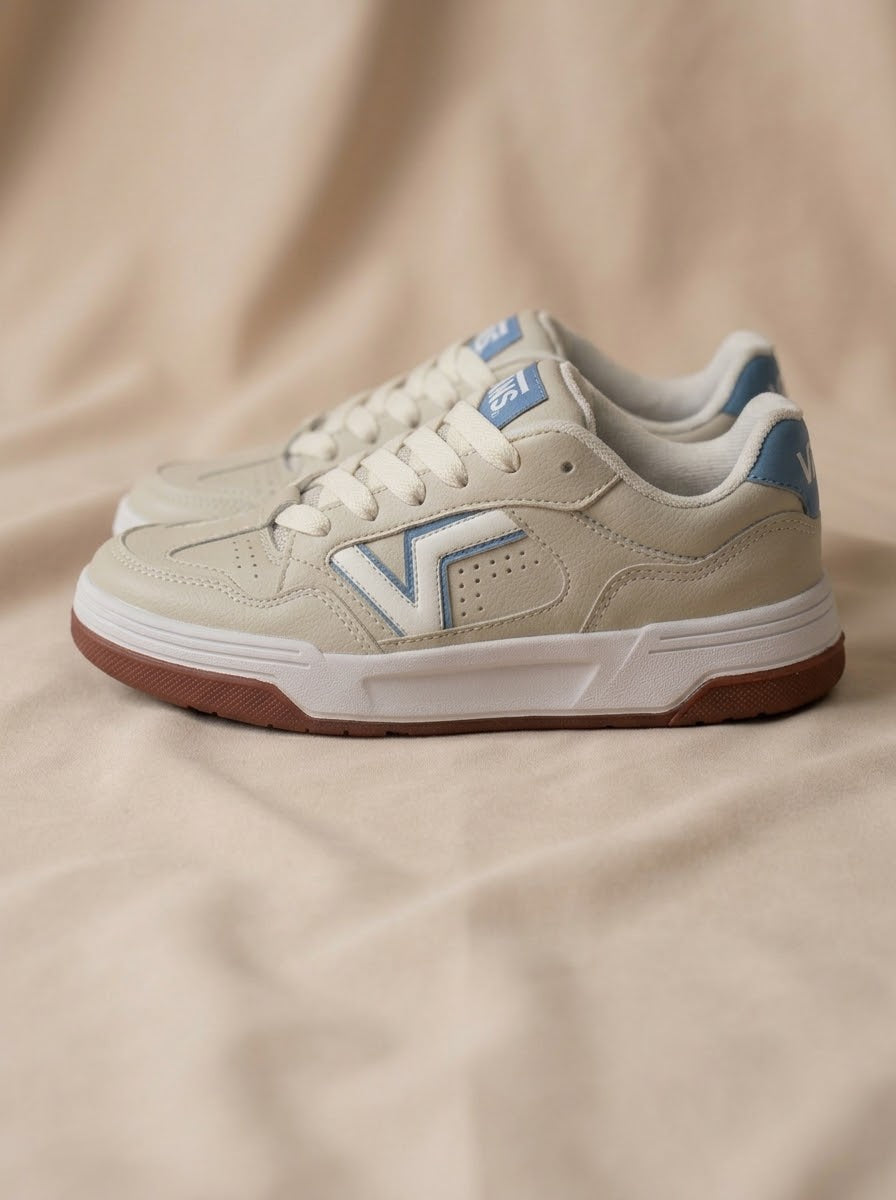 Vans Upland Beige - Baby Blue