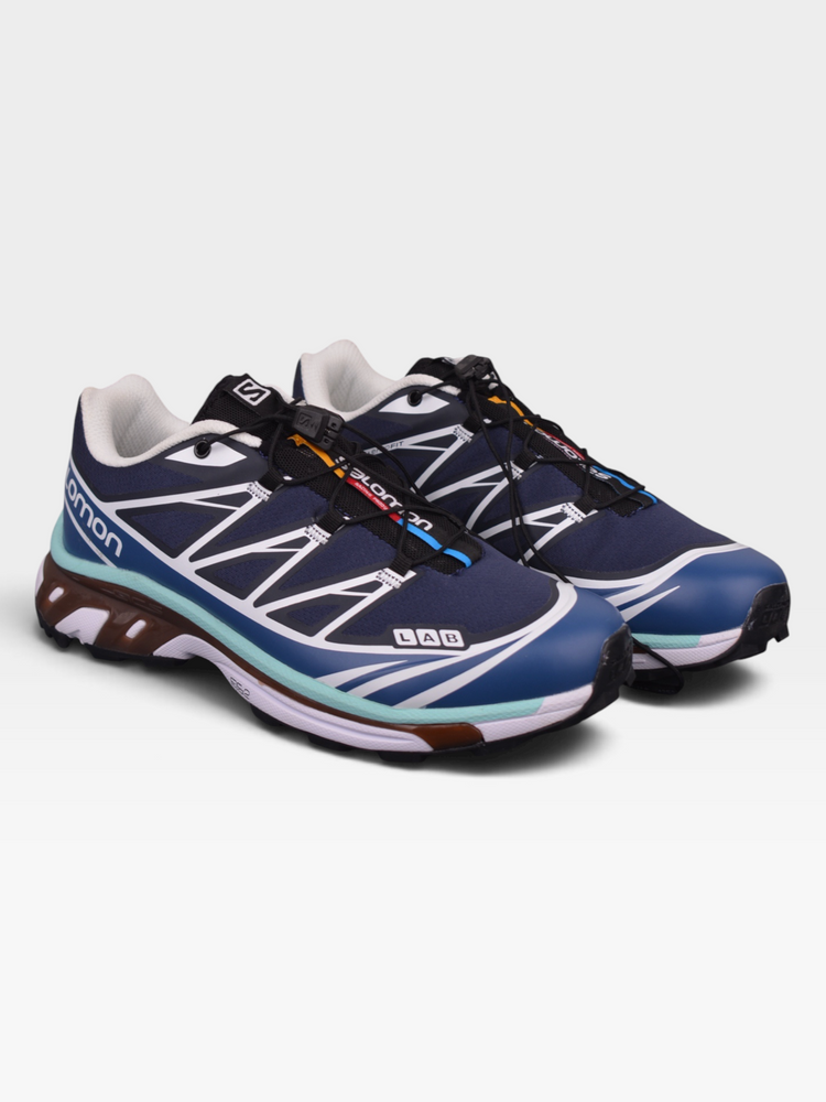 Salomon XT-6 / S-LAB Azul Marino, Blanco y Menta