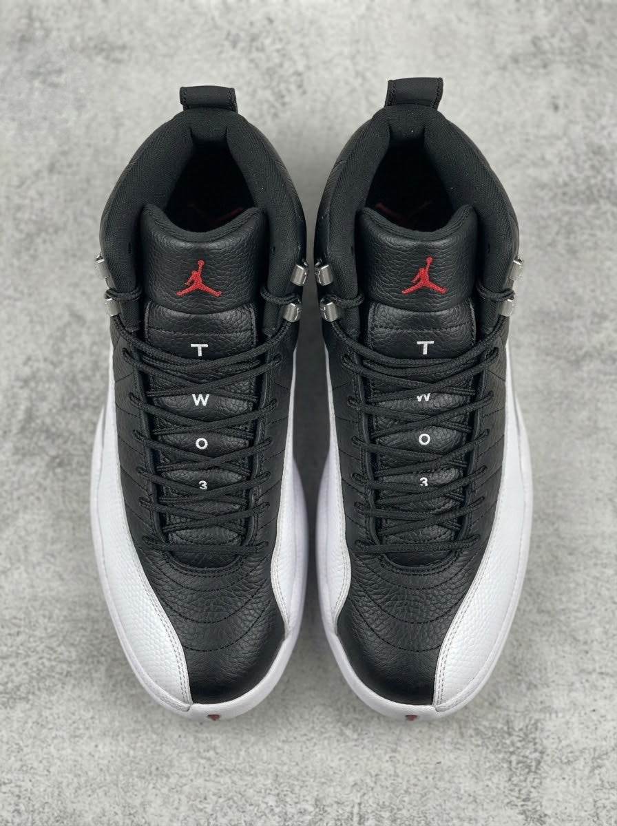Air Jordan 12 Retro Blanco y Negro