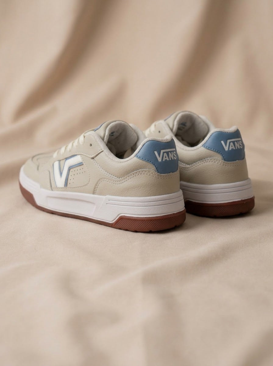 Vans Upland Beige - Baby Blue