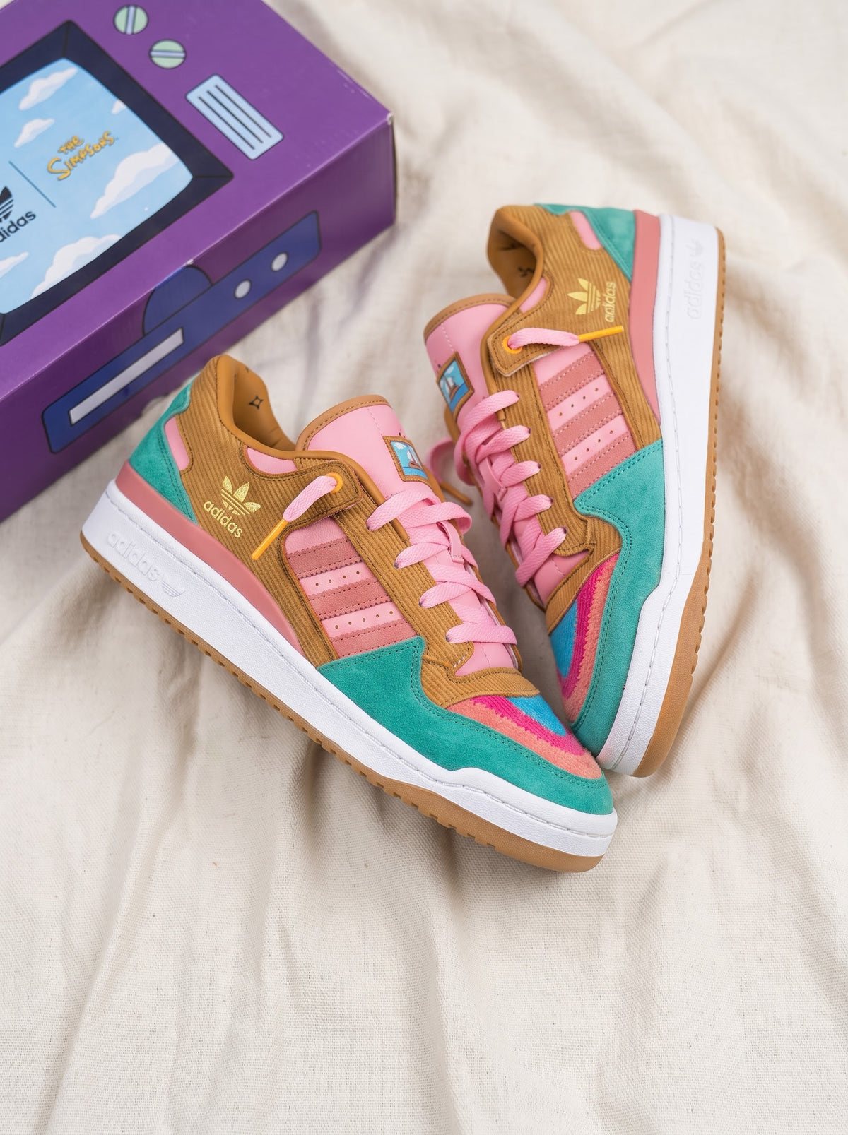 Adidas Forum Low x Los Simpsons "Living Room"