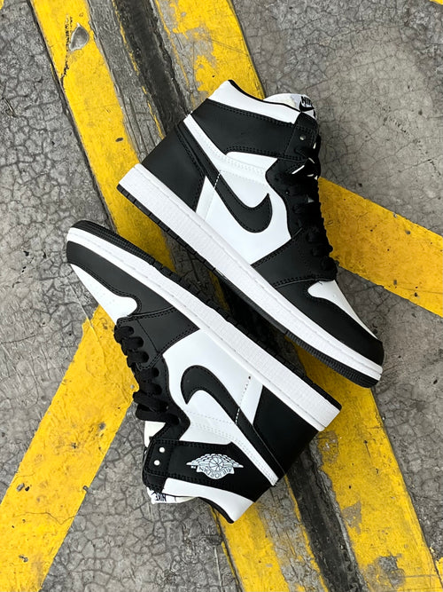 Air Jordan 1 High Blanco Negro