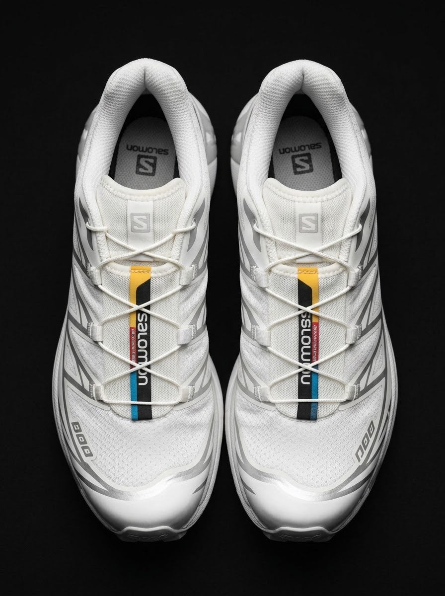 Salomon XT-6 Blanco/Plateado