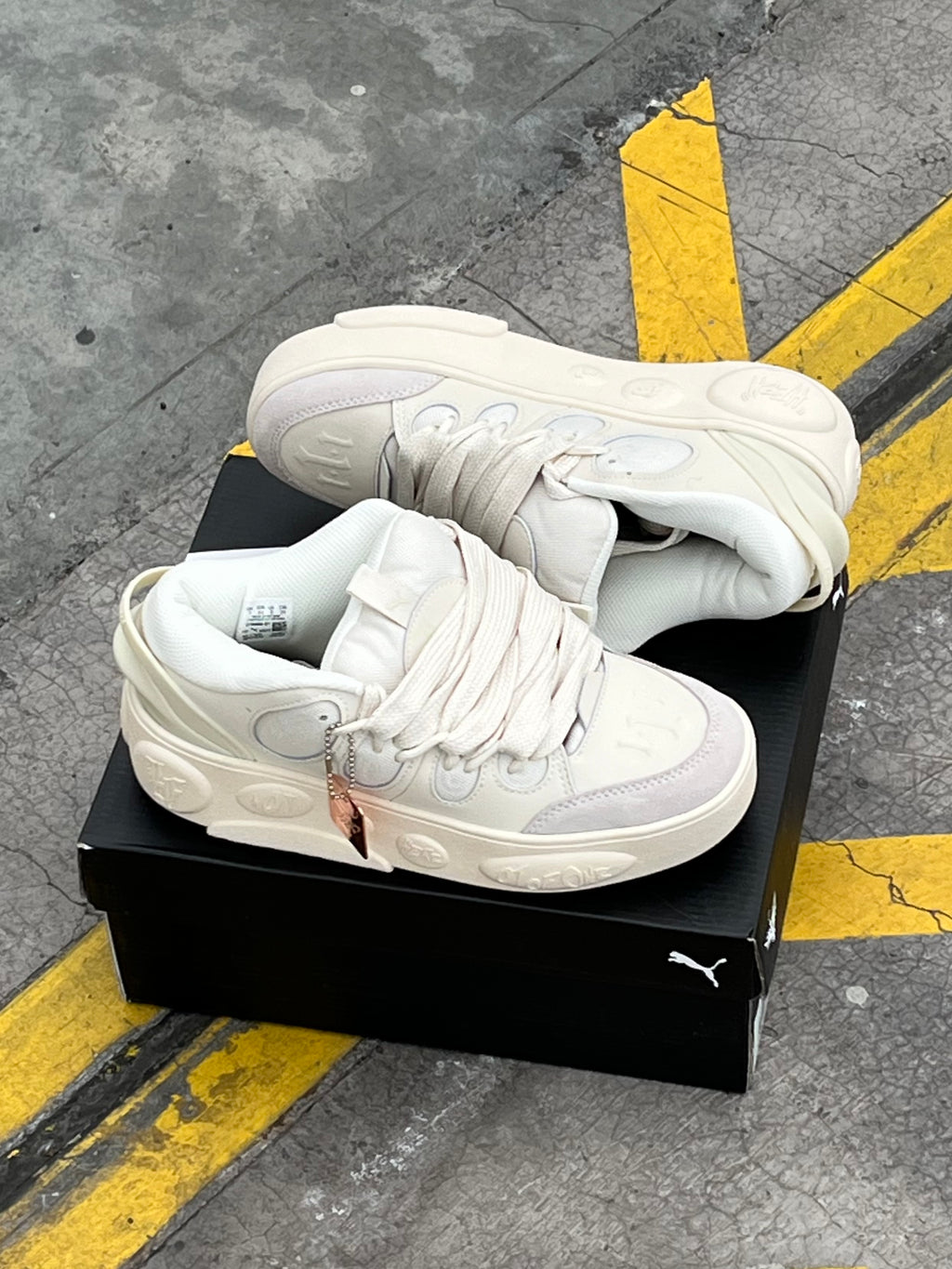 Puma MB "Not From Here" Off-White Beige