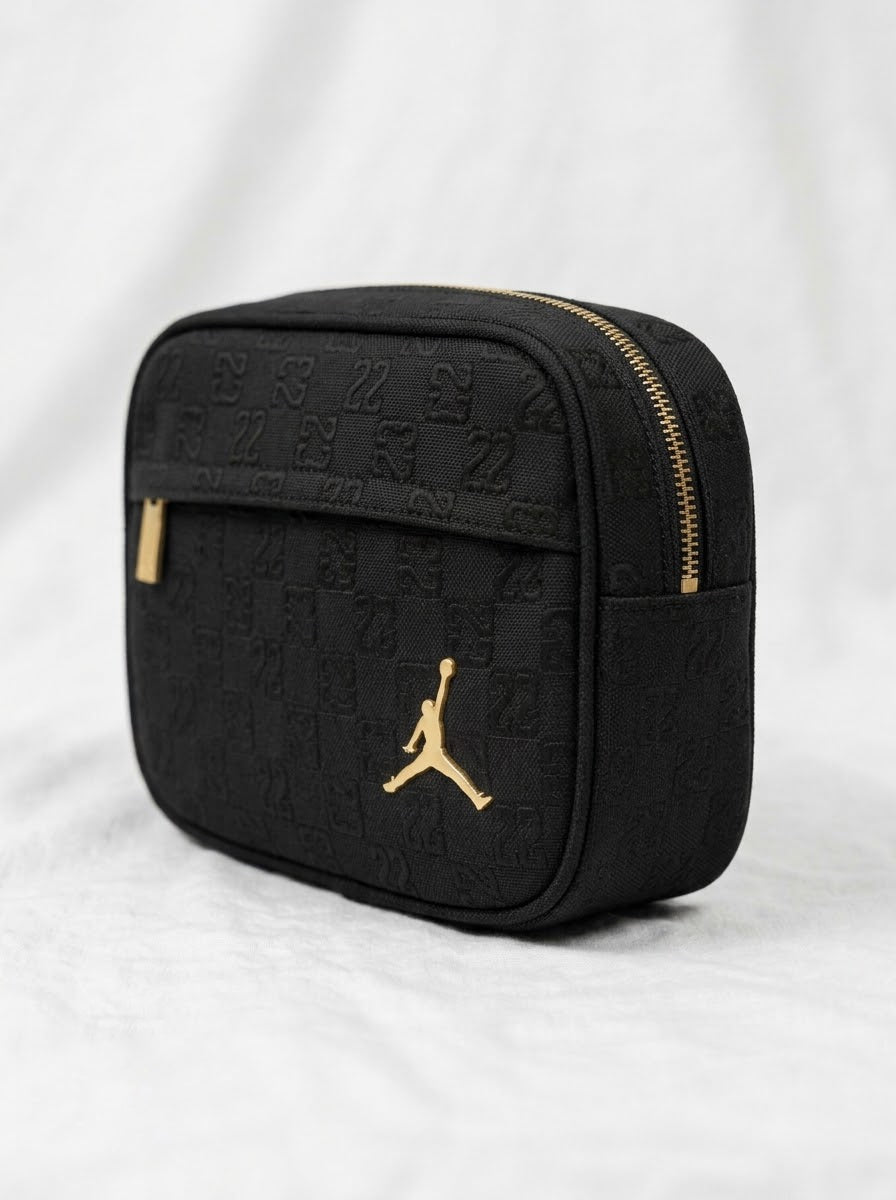 Bolso Crossbody Jordan Monogram Negro / Dorado