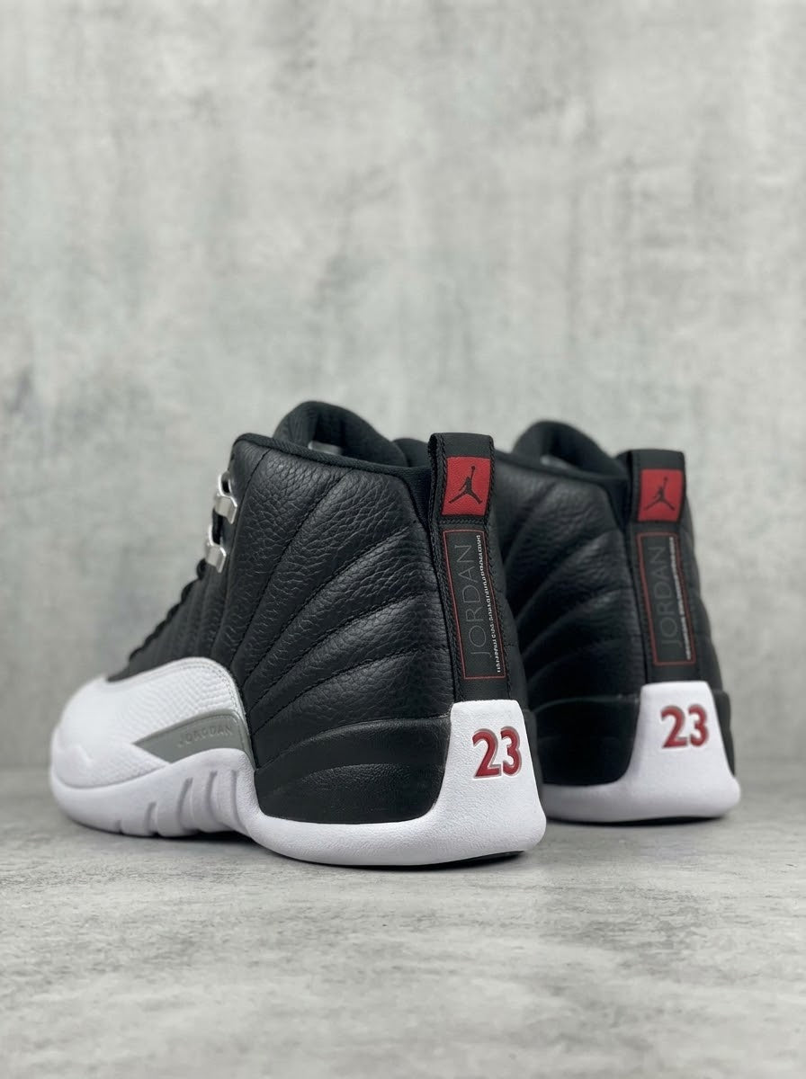 Air Jordan 12 Retro Blanco y Negro