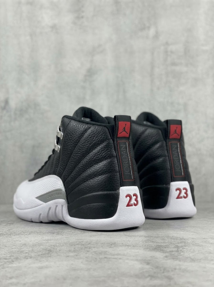 Air Jordan 12 Retro Blanco y Negro