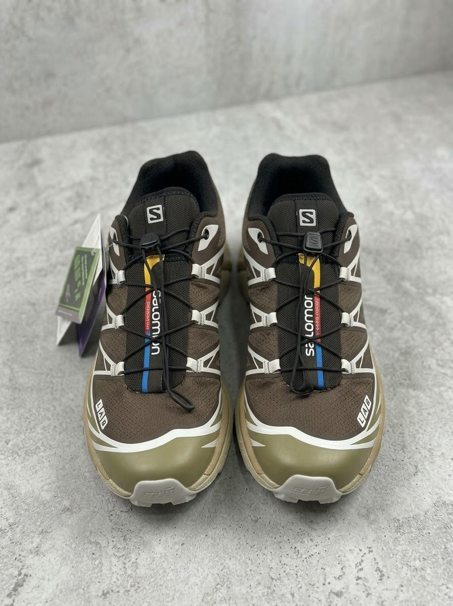 Salomon XT-6 Gore-Tex Marrón y Caqui