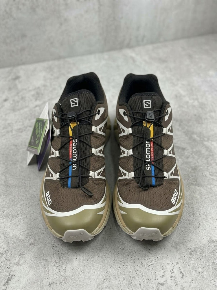 Salomon XT-6 Gore-Tex Marrón y Caqui