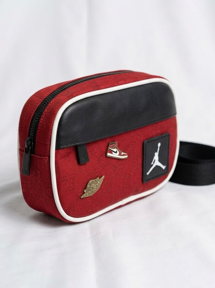 Bolso Crossbody Jordan Monogram Rojo Chicago