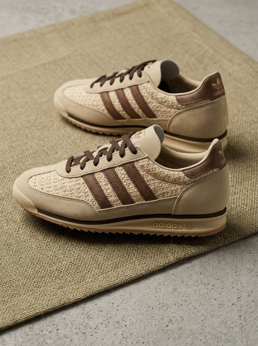 Adidas SL 72 Tejido Beige y Café
