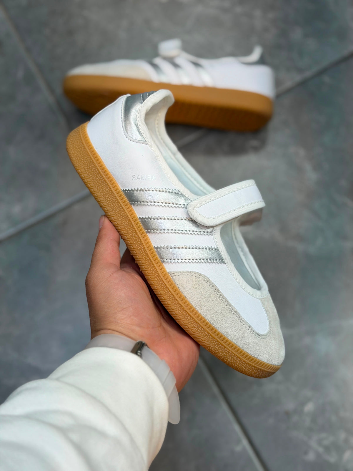 Adidas Samba Jane Blancas