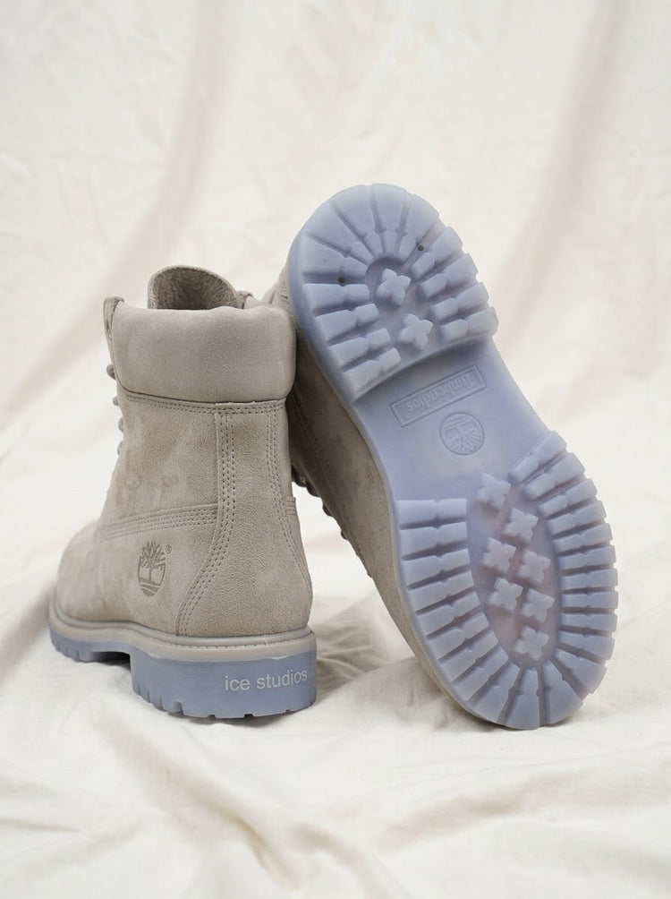 Timberland 6-Inch Waterproof x Ice Studios Gris
