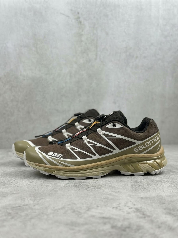 Salomon XT-6 Gore-Tex Marrón y Caqui