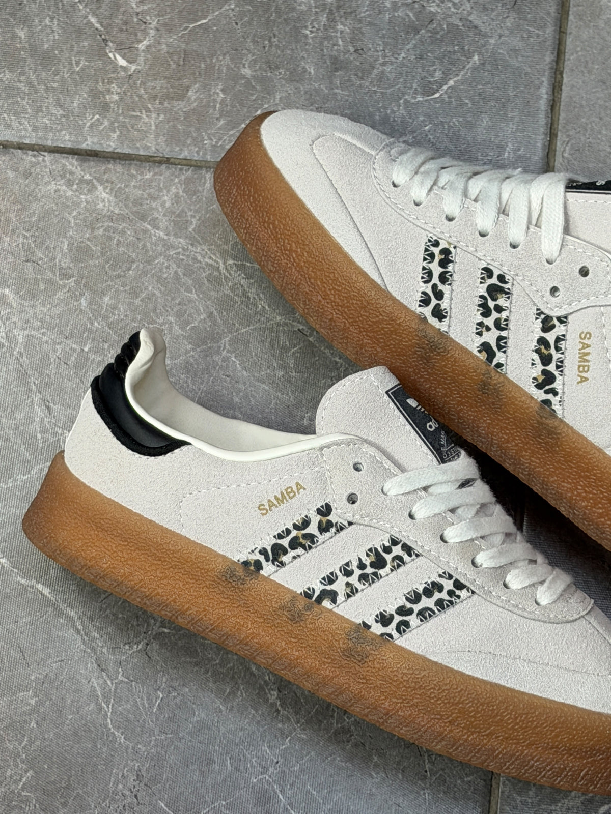 Adidas Samba OG XLG Leopard Print