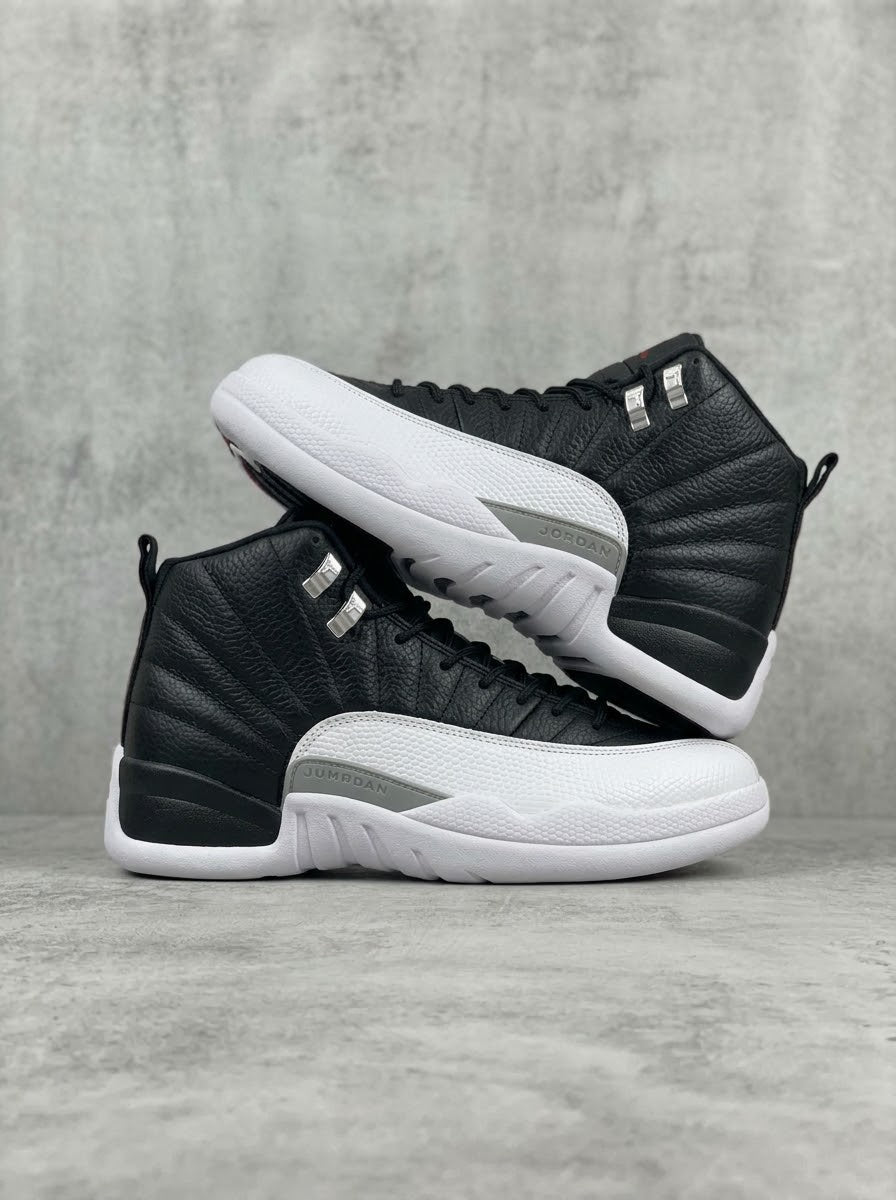Air Jordan 12 Retro Blanco y Negro