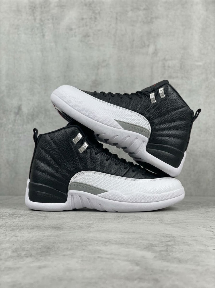 Air Jordan 12 Retro Blanco y Negro