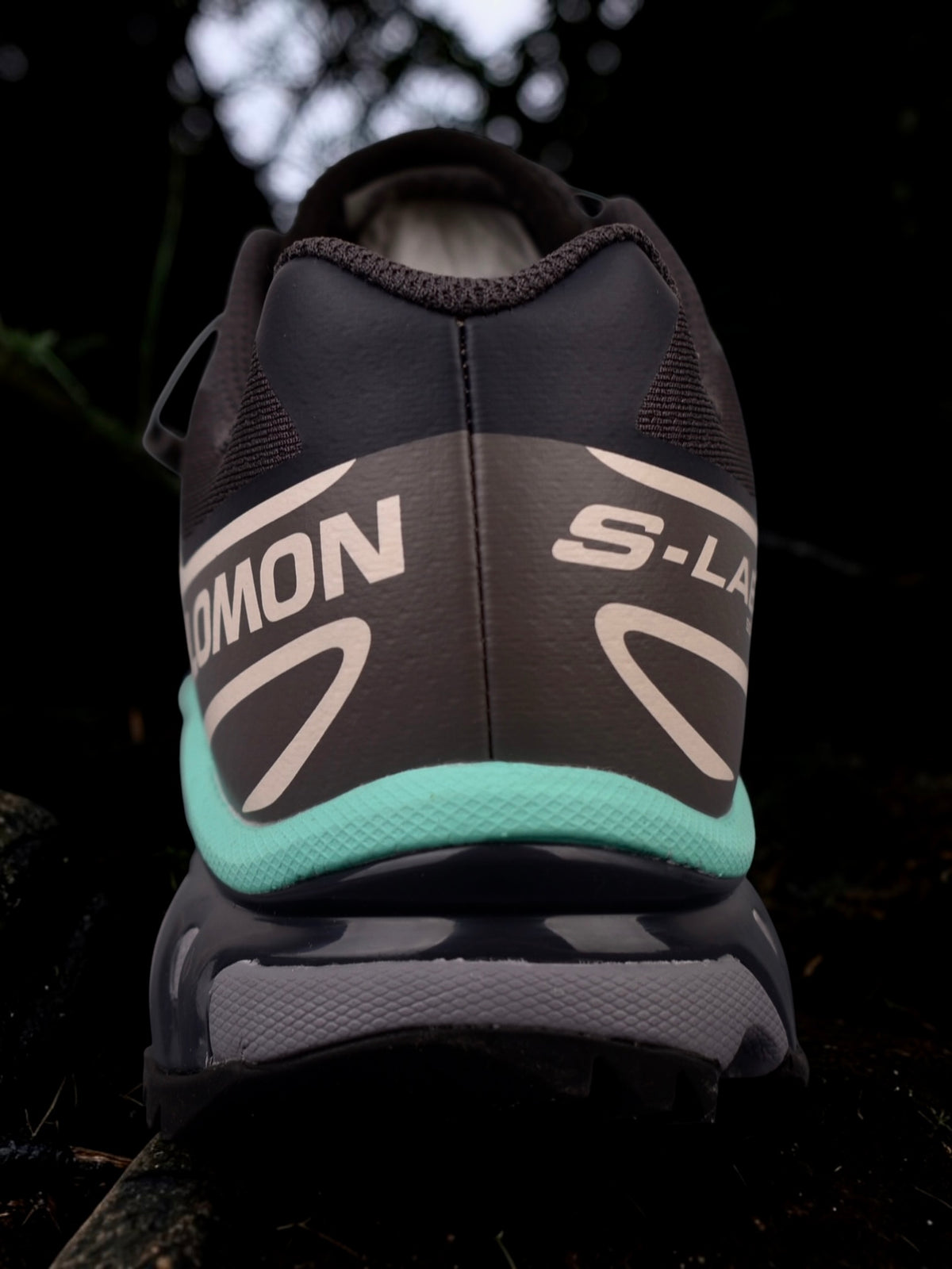 Salomon XT-6 / S-LAB Gris Oscuro, Plata y Menta