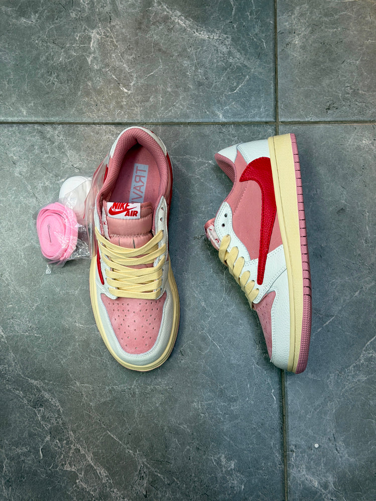 Air Jordan 1 Low x Travis Scott Pink