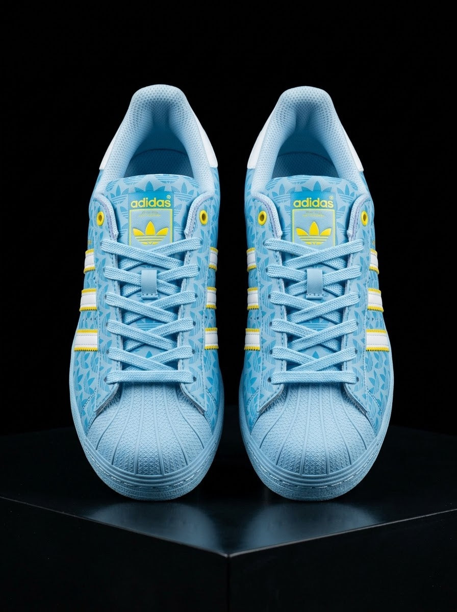 Adidas Superstar Azul Claro