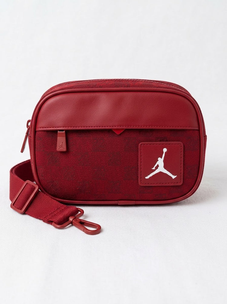 Bolso Crossbody Jordan Monogram Rojo Oscuro