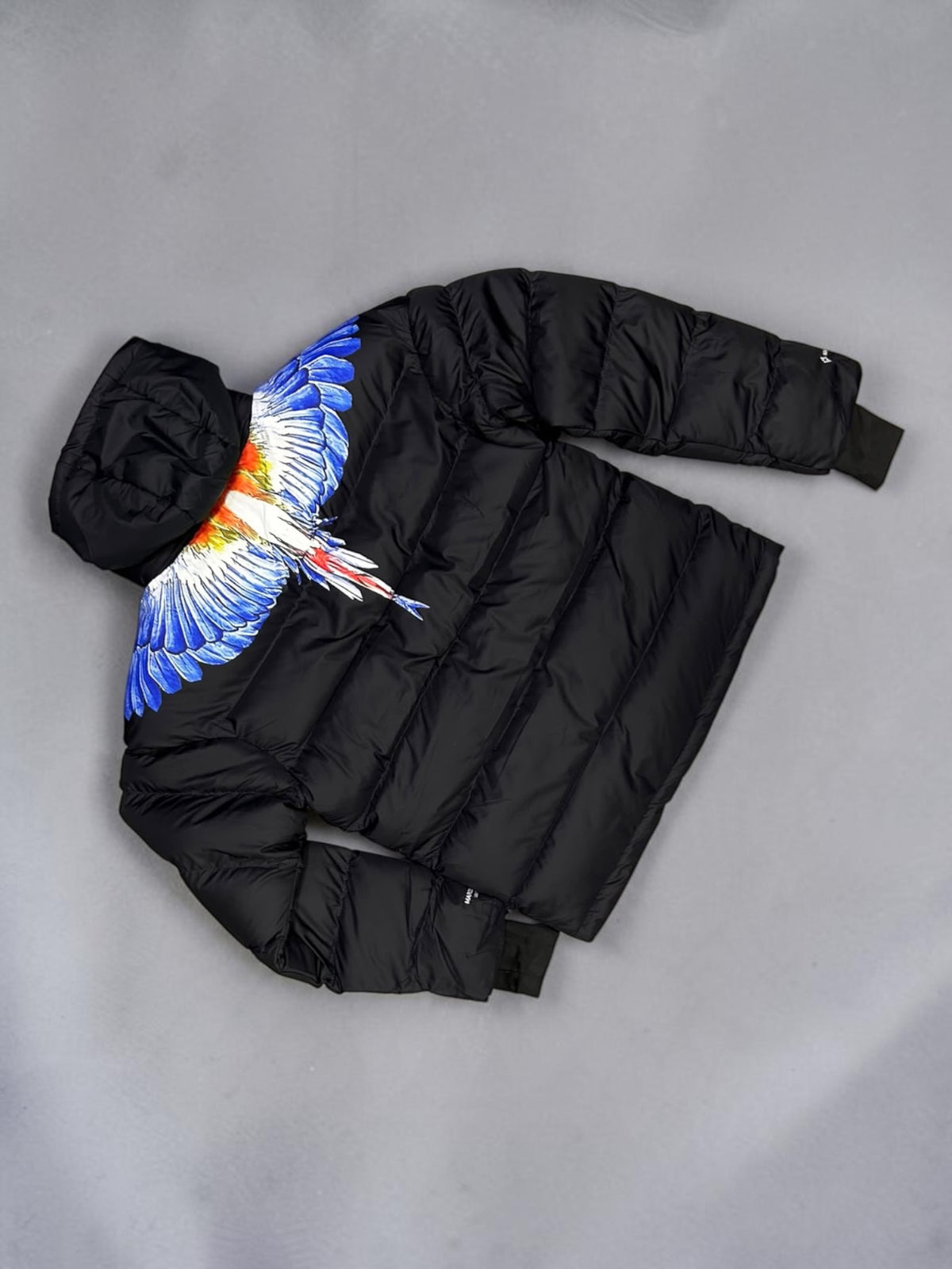 Chaqueta Puffer Marcelo Burlon Wings Negra