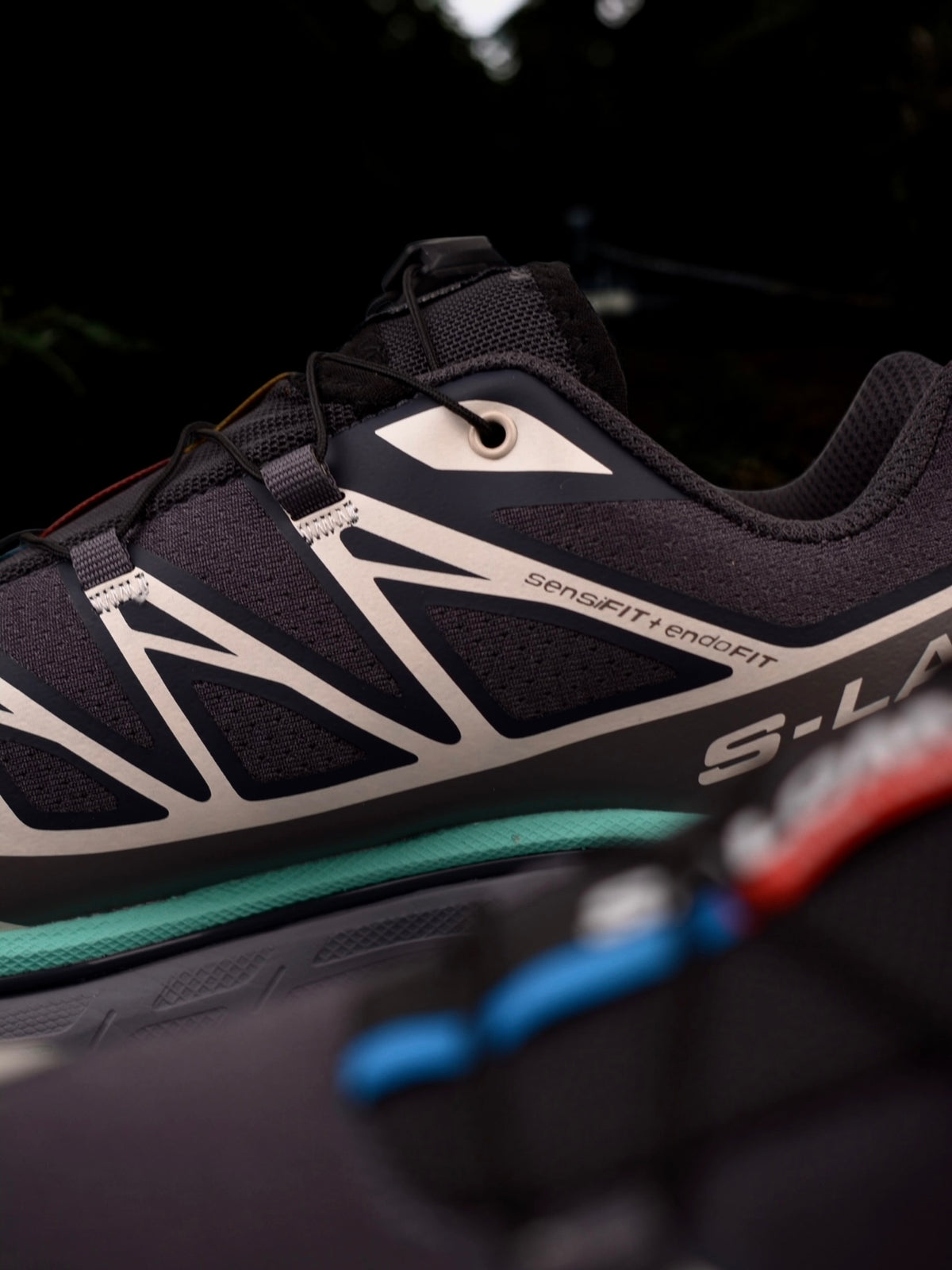 Salomon XT-6 / S-LAB Gris Oscuro, Plata y Menta