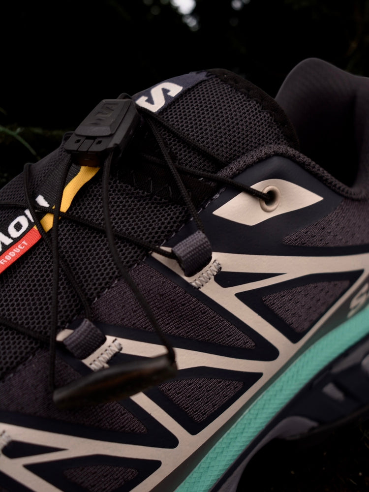 Salomon XT-6 / S-LAB Gris Oscuro, Plata y Menta