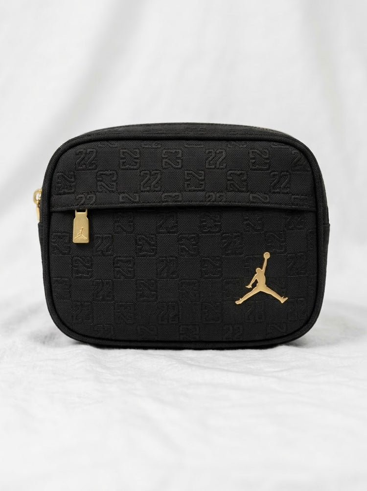 Bolso Crossbody Jordan Monogram Negro / Dorado