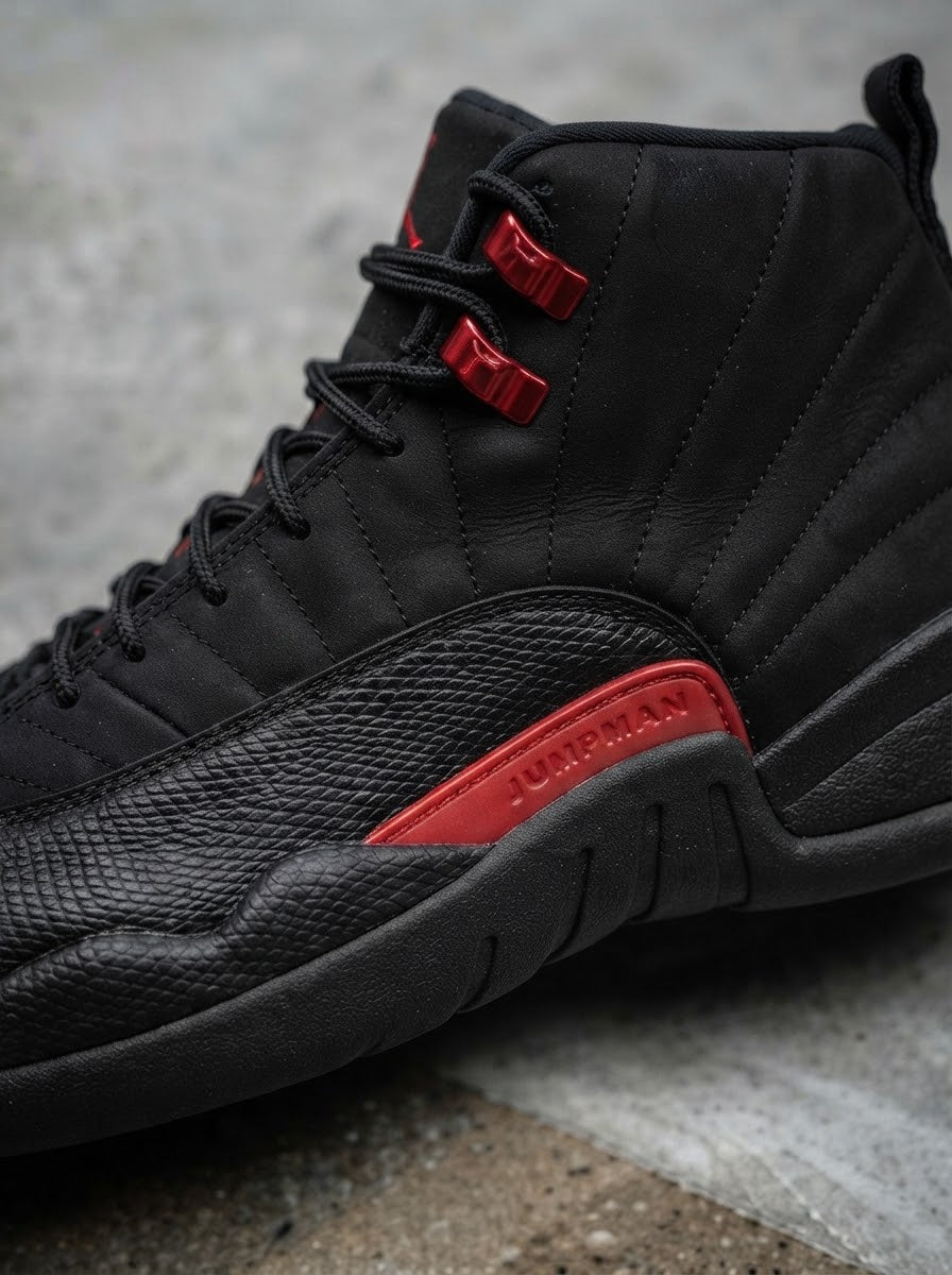 Air Jordan 12 Retro Negro/Rojo