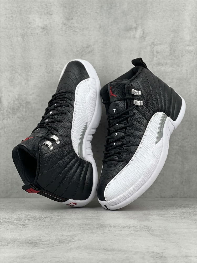 Air Jordan 12 Retro Blanco y Negro