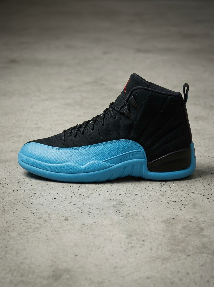 Air Jordan 12 Retro Negro/Azul Celeste