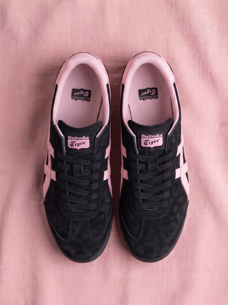 Onitsuka Tiger Tokuten Gamuza Negro y Rosado Pastel