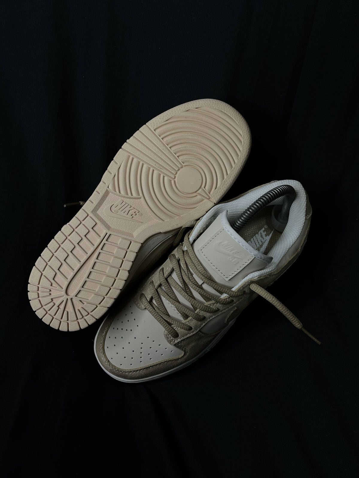 Nike Sb Dunk Beige Blanco